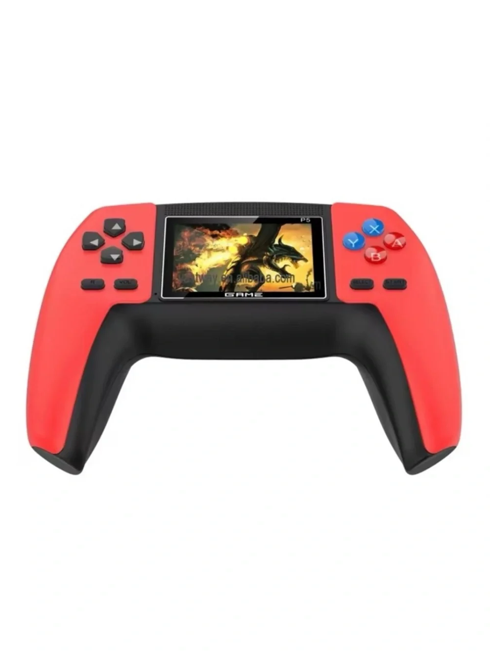 🆕- P5 Game Box Handheld Console Built in 520 Game. New in Box -Red